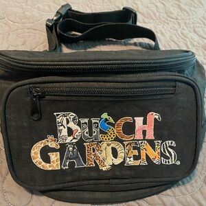 Busch Gardens Vintage Black Waist Bag